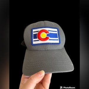 Colorado Limited state flag baseball snap back cap
